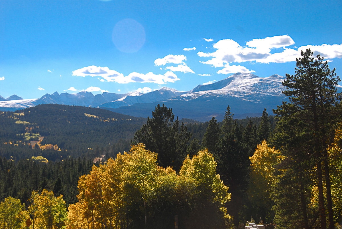 Colorado Mountains in Fall